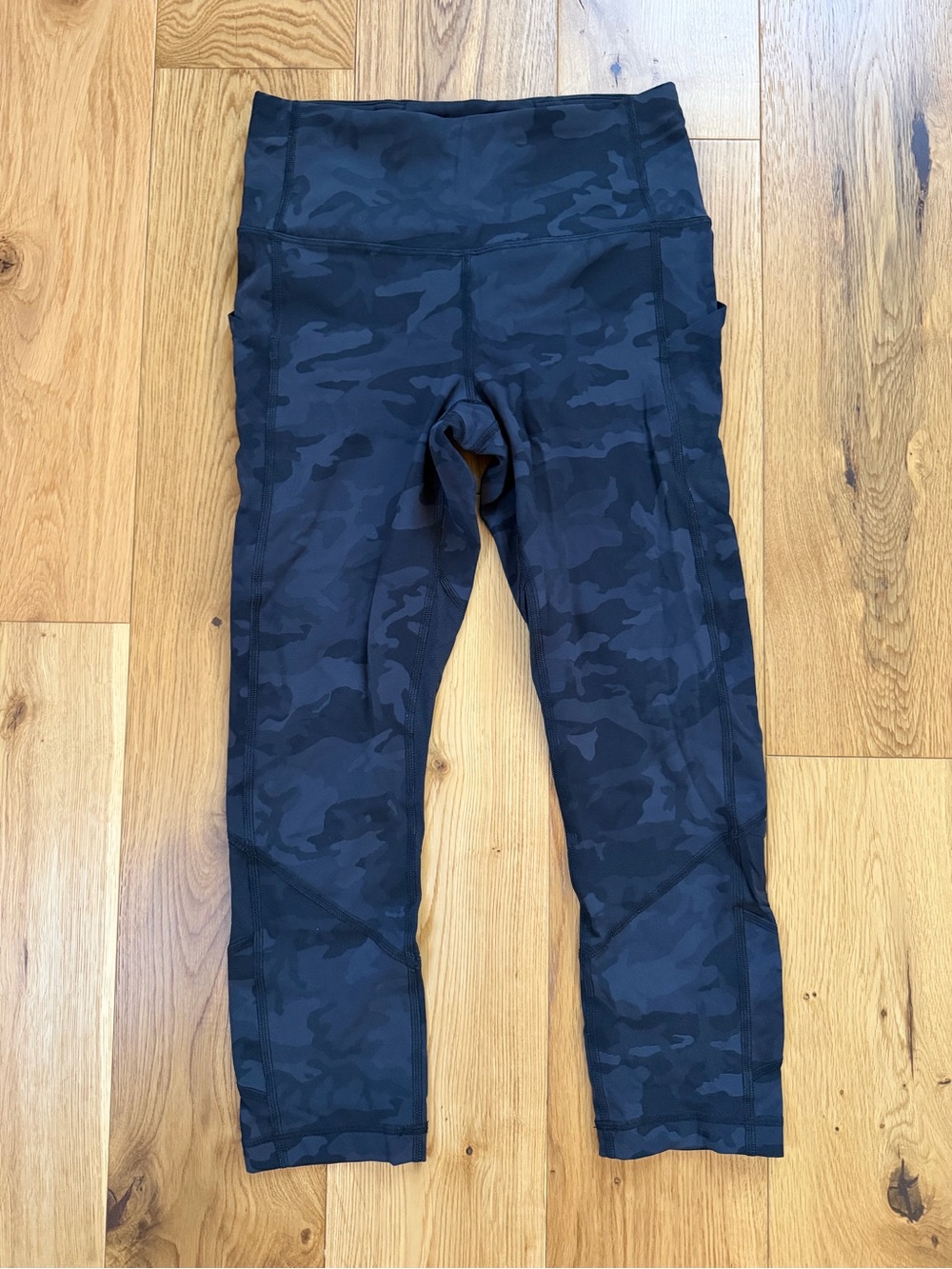 Lululemon Pace Rival High-Rise Crop 22” Incognito Camo Size 4